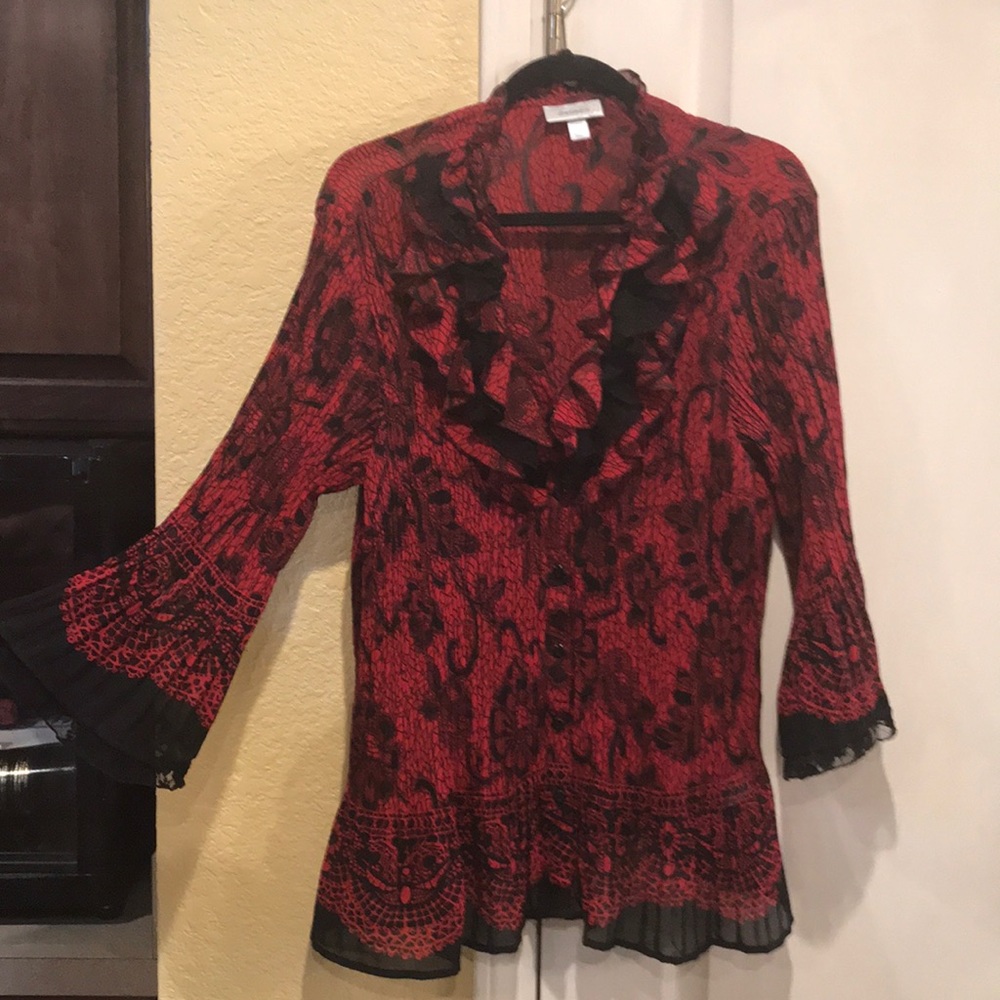 dressbarn  dressy blouse